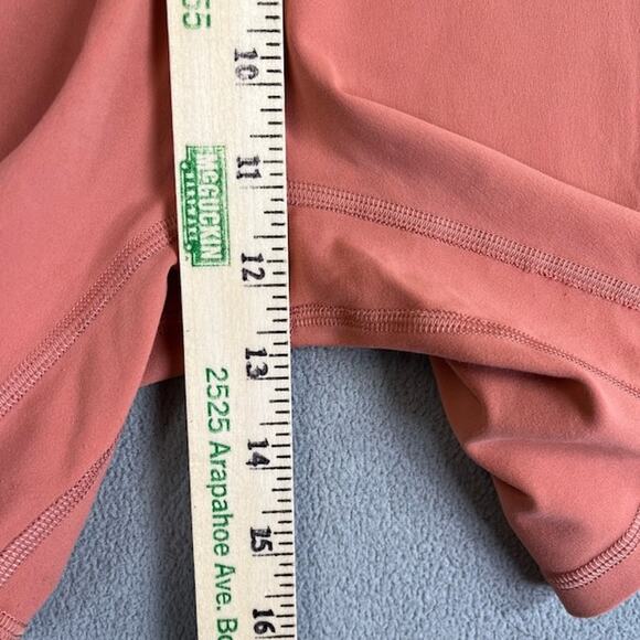 Lululemon Shorts Womens 10 Coral Wunder Train High-Rise 6" Workout Training Gym - Picture 7 of 10